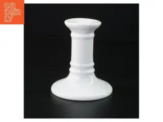 Hvid porcelænsstage fra Loucarts (str. 11 x 9 cm)