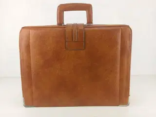 Computertaske i læder