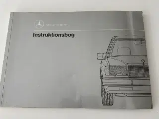 Mercedes instruktionsbog Dansk W124 E-klasse
