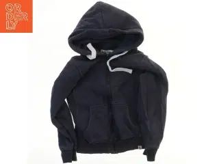 Hættetrøje med lynlås (str. 140)