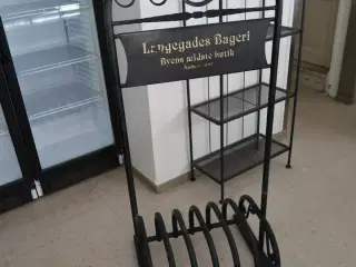 Skilt samt cykelholder