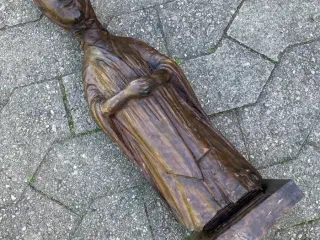 Madonna træfigur – 46 cm høj