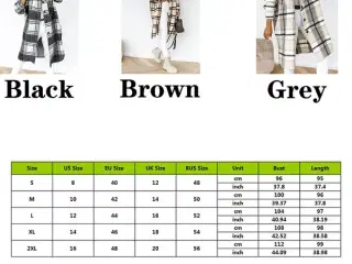 Jakke-Fleece- Størrelse: Large(lang)