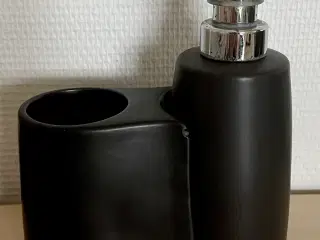 Keramik Sæbedispenser m. krus 
