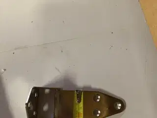 5 stk rustfrie hængsler 40x45x24 mm. Helt nye 