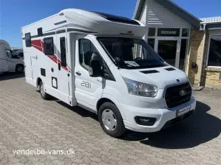 2025 - Rollerteam Kronos 281 TL FIT Enkeltsenge og stor garage - kun 6,69 M lang - kun 2,15 M bred - kun 2,85 M høj