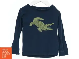 Langærmet T-shirt med krokodillemotiv fra The New (str. 92)