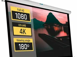 Iggual PSIPS184 elektrisk projektorlærred 84" 16:9