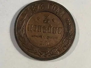 3 Kopeks Russia 1873
