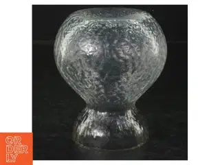 Hyscint glas med bobledesign (str. 11,5x10 cm)