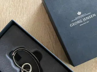Georg Jensen nøglering i rustfri stål “Shades”Mirr
