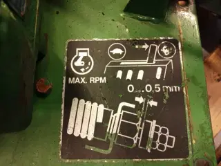 John Deere 1085 Hydrostat system 