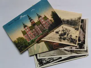 7 Gamle Postkort