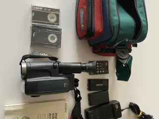 JVC GR-AX460 Videokamera med tilbehør