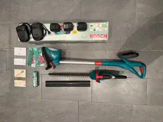 Batteri-hækkeklipper og kantklipper