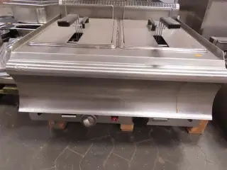 Frituresteger med 2 kar