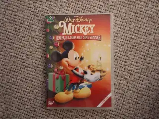 Mickey fejrer jul med sine venner