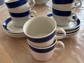 Koka blå  kaffekop