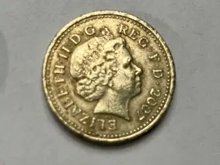 1 Pound England 2007