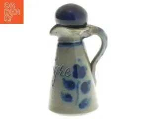 Keramikflaske med korkprop (str. 9,5 cm)