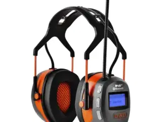 Boxer Høreværn med Bluetooth og DAB-/FM-radio