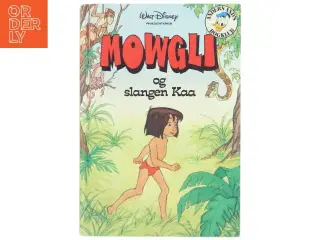 Mowgli og slangen Kaa bog fra Walt Disney