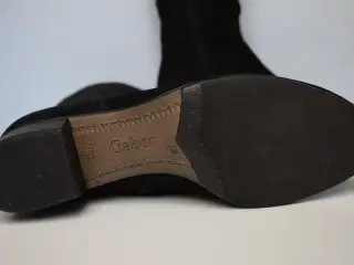 Gabor Støvler str. 38 sort ruskind