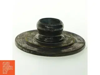 Vintage messing lysestage (str. Ø. 13 cm)