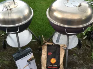 Dancook kuglegrill 1000+1600 + 2 poser briketter 