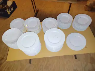 Tallerken, Kopper, mv. Hvid