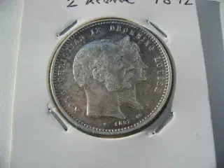Særdeles flot jubilæumsmønt 1892, en af de gode