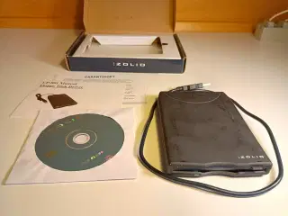 Eksternt diskette drev (Floppy drev) med disketter