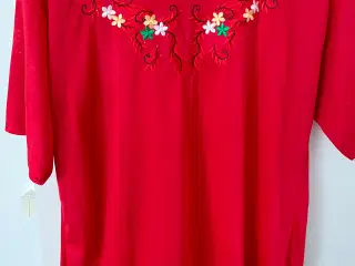 bluse i naturlig bomuld 