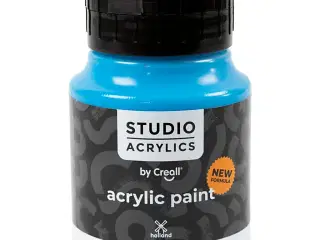 Creall Studio Akrylmaling, dækkende, primary blue (30), 500ml/ 1 fl.