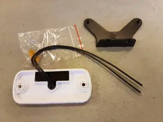 Sidemarkering LED gul refleks