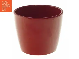 Rød urtepotteskjuler (str. 14 cm)