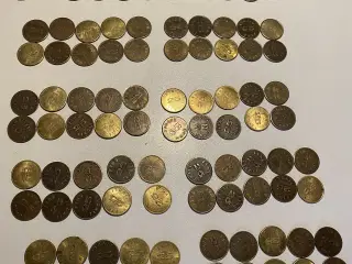 Spillemønter Fyens Tivoli 96 stk