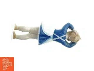 Porcelænsfigur af pige fra B&G (str. 19x6 cm)