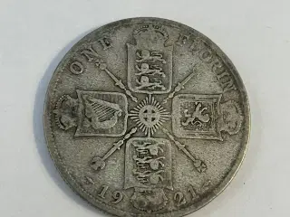 One Florin England 1921