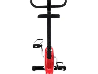 Motionscykel med bæltemodstand rød