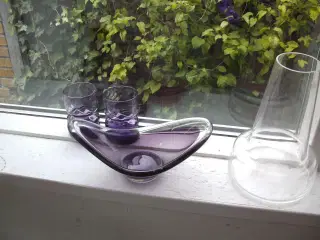 Holmegaard vase Flora