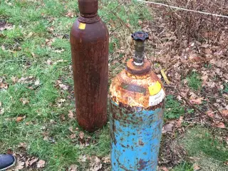 Gas og ilt flaske 
