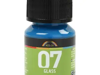 A-Color Glass Turkis 30ml - Vandbaseret Lakmaling