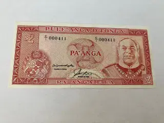2 Pa'anga Tonga (Series 1973-1989)