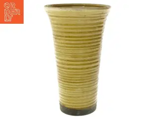 Gul vase fra Bjørk (str. 30 cm)