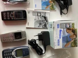 4 Nokia retro telefoner