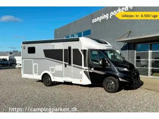 2024 - SunLight T 68 Adv. Edi. - Aut. gear   Udlejes: Ny autocamper med enkeltsenge, hæve/sænkeseng og automatgear