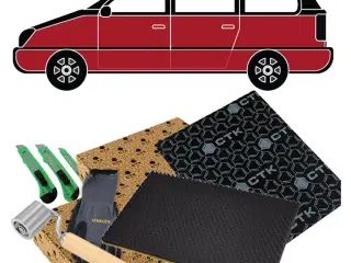 CTK Støjdæmpningspakke Stor bil komplet u. tag