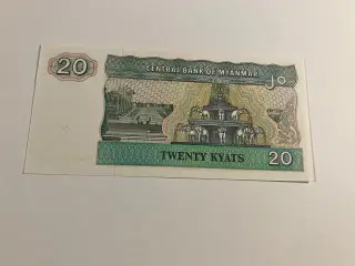 20 Kyats Myanmar