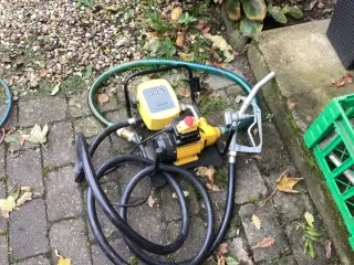 Pumpe med tæller 